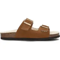 Lina Locchi Dames Slippers L1368 - Cognac - Maat 41