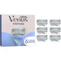 Gillette Intimate Navulmesjes 6 Stuks