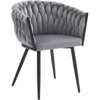 Leobert ORION Stoel Lichtgrijs – Tijdloos Design met Stijlvolle Stiknaden, Ergonomisch en Duurzaam, Geschikt voor Woonkamer, Eetkamer of Wachtkamer, Max. 110 kg