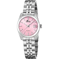 Lotus Analoog horloge pink