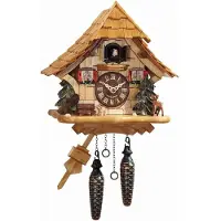 Engstler - 492/7_Q - Koekoeksklok - Kwarts - Natuur - 27 cm