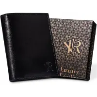 Rovicky Portemonnee - Serie - Grote Herenleren Portemonnee - Verticaal - RFID Blocking