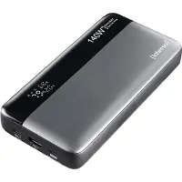 Intenso HE25000 Powerbank 25000 mAh Quick Charge, USB PD LiPo USB-A, USB-C Zwart