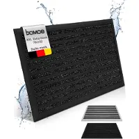 Bomoe AluGant – XXL Aluminium Deurmat 70x100 cm Antraciet – Vloermat Antislip Buiten & Binnen – Roestvrij Weerbestendig