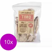 Timo Lamsoren Met Haar - Hondensnacks - 10 x Lam 150 g