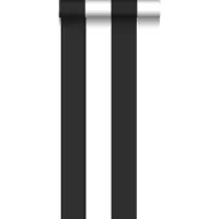 ESTAhome behang strepen zwart wit - 53 cm x 10.05 m - 139111