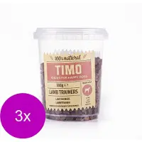 Timo Trainers Lam - Hondensnacks - 3 x 330 g Voordeelemmer