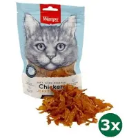 WANPY soft oven-roasted chicken jerky strips 3x 80 gr