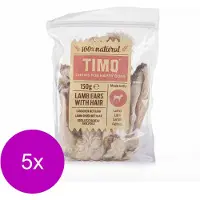 Timo Lamsoren Met Haar - Hondensnacks - 5 x Lam 150 g