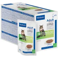 Virbac Veterinary HPM - Adult Neutered Cat with Salmon