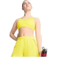 Puma 4keeps Run Sports Bra Geel XS Vrouw