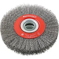 Slice Roterende staaldraadborstel Staaldraad 125x22mm FORMAT
