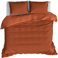De Witte Lietaer Dekbedovertrek Olivia Caramel Satijn-200 x 200 / 220 cm | 2-Persoons