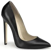 Pleaser Sexy-20 black matt - (EU 38 = US 8) -