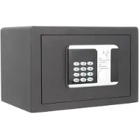 Rottner RFID 1 elektronische kluis voor meubels, antracietkleurig | RFID-slot | 35 x 25 x 25 cm