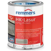 Remmers HK-Lazuur 3in1 - Zilvergrijs - 0.75 liter