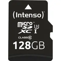 Intenso () Micro SD kaart UHS-1 Professional 128GB - Class 10 - U3 - V30