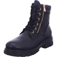 Rieker Boots 'Stiefel Damen Z9103-00 Leder-Mix in schwarz' zwart
