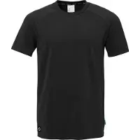 Uhlsport Id Short Sleeve T-shirt Zwart 2XL Man