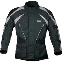 GMS Twister Zwart Grijs Textiele Motorjas Maat 2XL