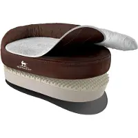 Knuffelwuff orthopedisch hondenbed Jessy S 73 x 50cm bruin