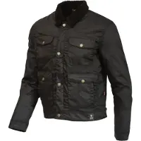 Merlin Millington D3O Zwart Wax Motorjas Maat 4XL