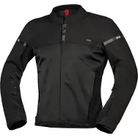 IXS Oxy-Air Mesh Zwart Textiele Motorjas Maat S