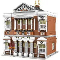 Mould King 16032 Novatown - Concert Hall - 2875 onderdelen - Compatibel met grote merken - Bouwdoos
