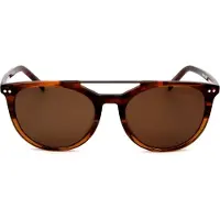 Rodenstock Zonnebril Dames - - RR329 - Kunststof montuur - Ronde vorm - Bruin (52-18-140)