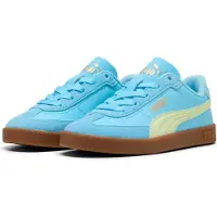 Puma Club II Era suede sneakers lichtblauw/geel Jongens/Meisjes Suède Meerkleurig - maat 33