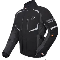 Rukka Ventu-R Textieljack Zwart/Grijs 56, Mannen