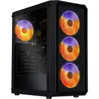 Silver Monkey Battlestation M1A – AMD Ryzen 5 7600 - RTX5060 - 32GB RAM - 1 TB SSD - ARGB-verlichting - Windows 11 – Gaming-PC