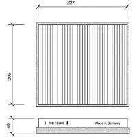 Diederichs DCI1083 Interieurfilter