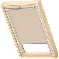Velux verduisterend rolgordijn DKL P08 4556S beige / wit