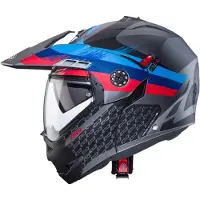 Caberg Tourmax X Sarabe Klaphelm Zwart/Rood/Blauw M, unisex
