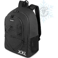 Bomoe KR50 Koelrugtas Groot Antracite 35 liter XXL Koeltas Rugzak Backpack 16u Koelfunctie