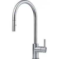 Franke Eos Neo - Keukenkraan FC 0045.501 met uittrekbare sproeikop, rvs 115.0590.045