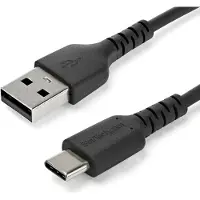StarTech.com RUSB2AC1MB - USB 2.0 naar USB-C kabel - 60W opladen - 1m zwart