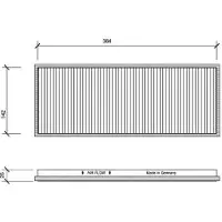 Diederichs DCI1009 Interieurfilter