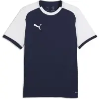 Puma Functioneel shirt 'TeamLIGA26 Matchday' navy / wit