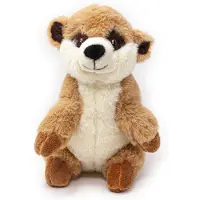 Nature Planet Pluche dieren knuffels Stokstaartje van 22 cm - Knuffeldier