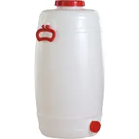 Graf universeel vat 50 L rond van voedselveilig PE
