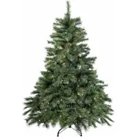 Excellent Trees elverum frosted 150 cm kerstboom met verlichting met mobiele
