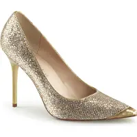 Pleaser - CLASSIQUE20 Pumps - US 8 - 38 Shoes - Goudkleurig