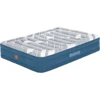 Bestway TriTech tweepersoons luchtbed met Fashion Flock oppervlak en geïntegreerde elektrische pomp, afmetingen: 203 x 152 x 36 cm