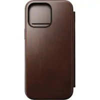 Nomad Modern Leather Folio - iPhone 16 Pro Max | Horween - Bruin
