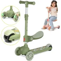 Lorelli Jetster Plus 2-in-1 Step/Loopfiets - Groen - Vanaf 3 jaar