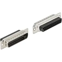 DeLOCK D-Sub HD 44 pin crimp male, metal, 2 pieces