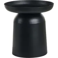 Beliani TORRENS - Bijzettafel - Zwart - IJzer