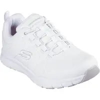 SKECHERS Work Nampa - Beja dames sneakers wit maat 41